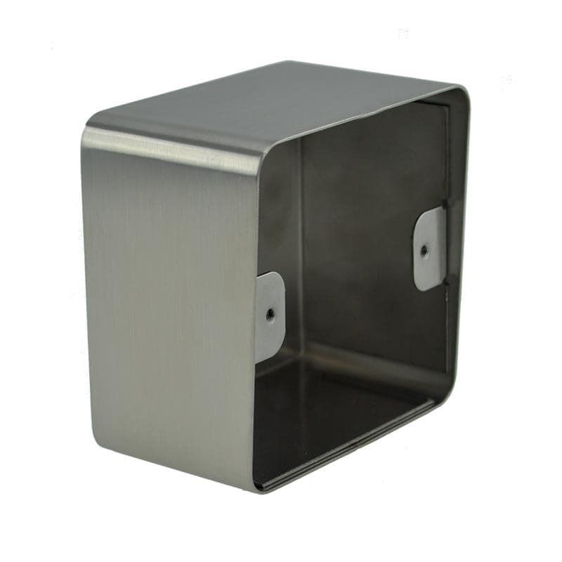 BOITIER ACIER INOXYDABLE POUR BOUTON POUSSOIR SS25PMRP225 - IZYX SSH202