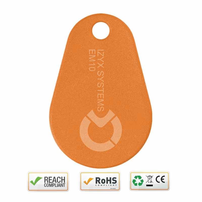TAG PORTE-CLÉS RFID 13.56 MHZ MS50 POUR LECTEURS RFID IZYX SYSTEMS - IZYX AKFXMS50