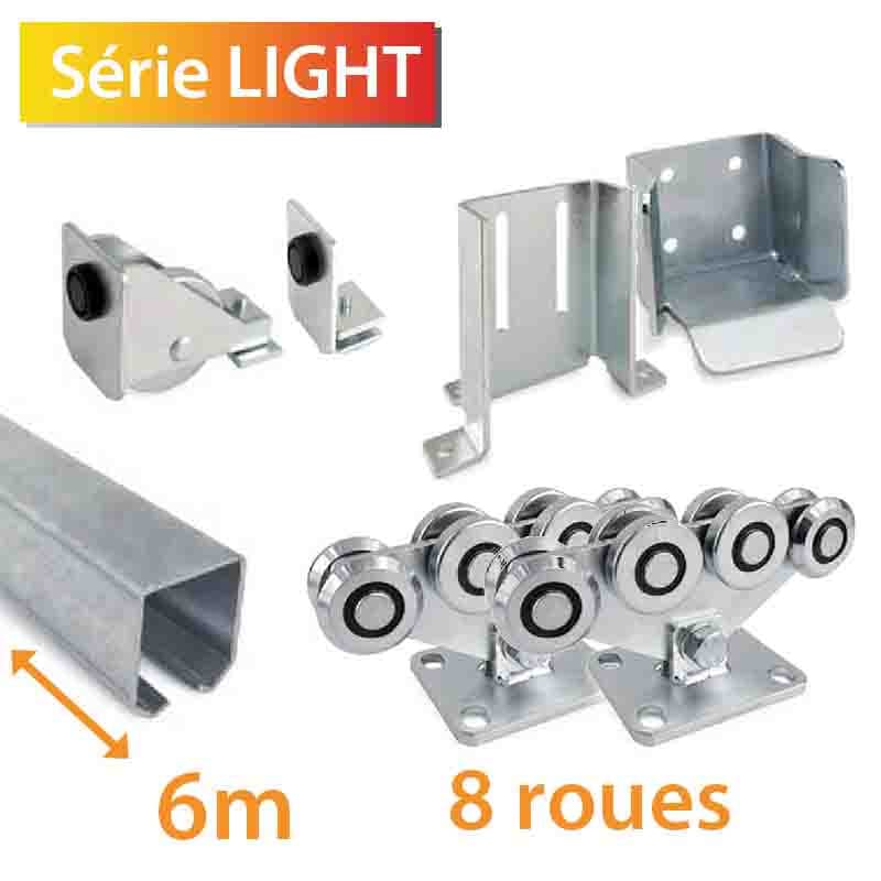 KIT SYSTÈME PORTAIL AUTOPORTANT SÉRIE LIGHT - ADEM 908.6M