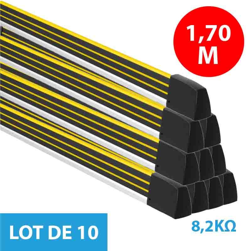 LOT DE 10 BARRES DE SÛRETÉ 8,2KΩ 1,70 ML PIZERO BS10-C17NE-10