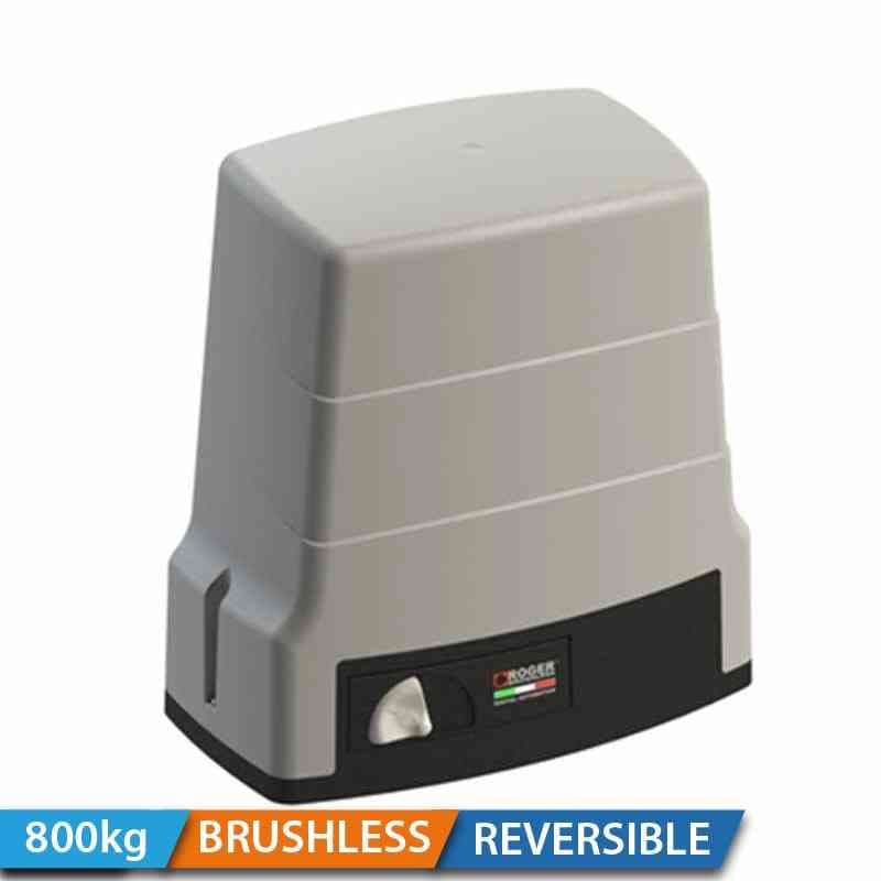 MOTORÉDUCTEUR BRUSHLESS RÉVERSIBLE POUR PORTAILS COULISSANTS - ROGER TECHNOLOGY BH30/804/R