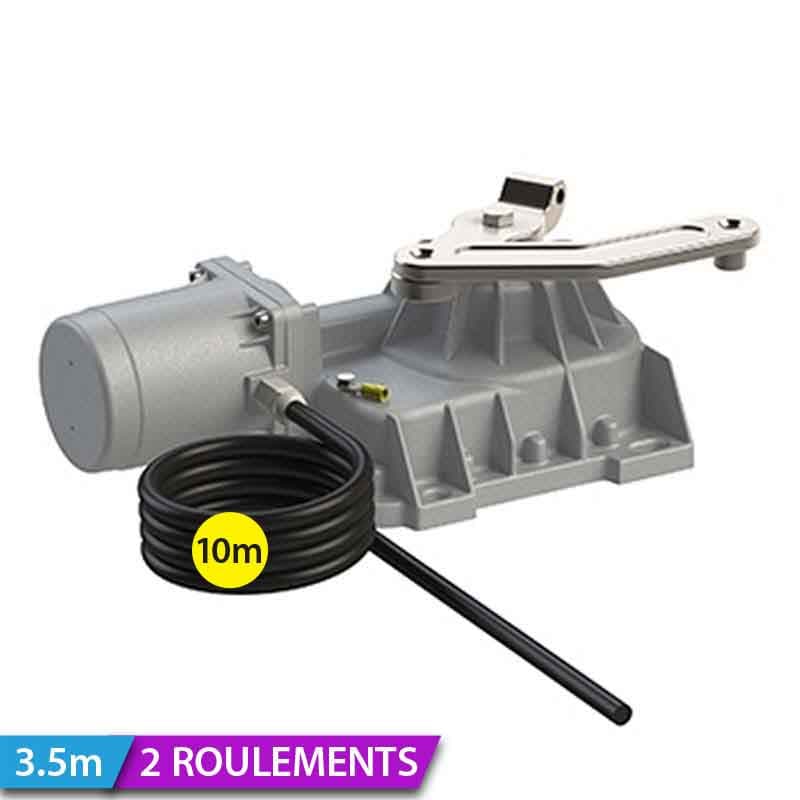 MOTORÉDUCTEUR ENTERRÉ À DOUBLE ROULEMENT POUR PORTAILS BATTANTS - ROGER TECHNOLOGY R21/362