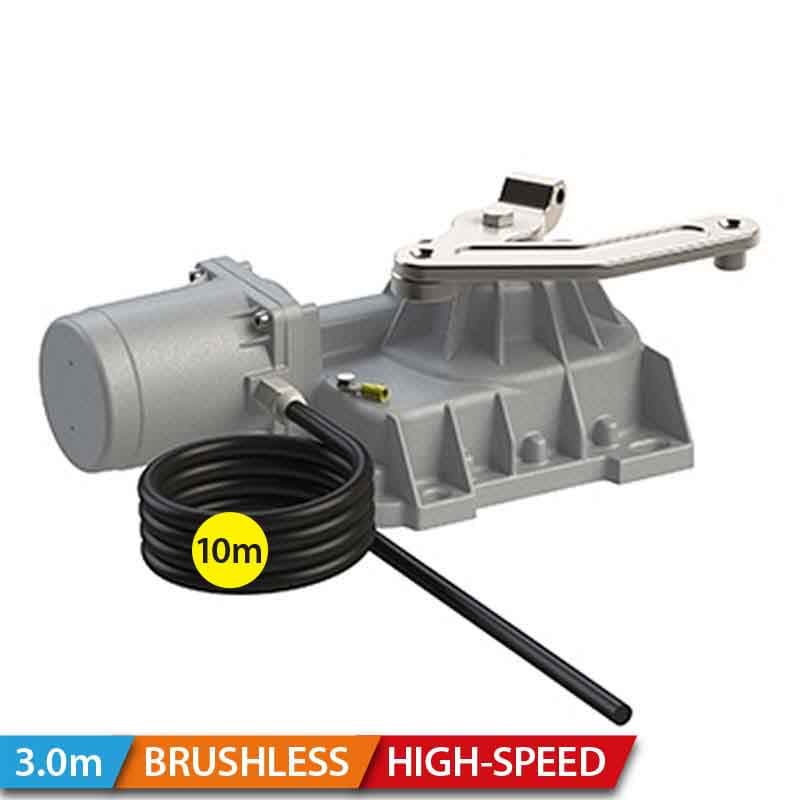 MOTORÉDUCTEUR ENTERRÉ HIGH SPEED BRUSHLESS POUR PORTAILS BATTANTS - ROGER TECHNOLOGY BR21/361/HS