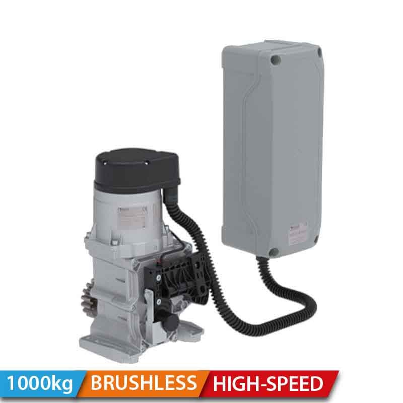 MOTORÉDUCTEUR HIGH SPEED BRUSHLESS POUR PORTAILS COULISSANTS - ROGER TECHNOLOGY TW110/1000/HS