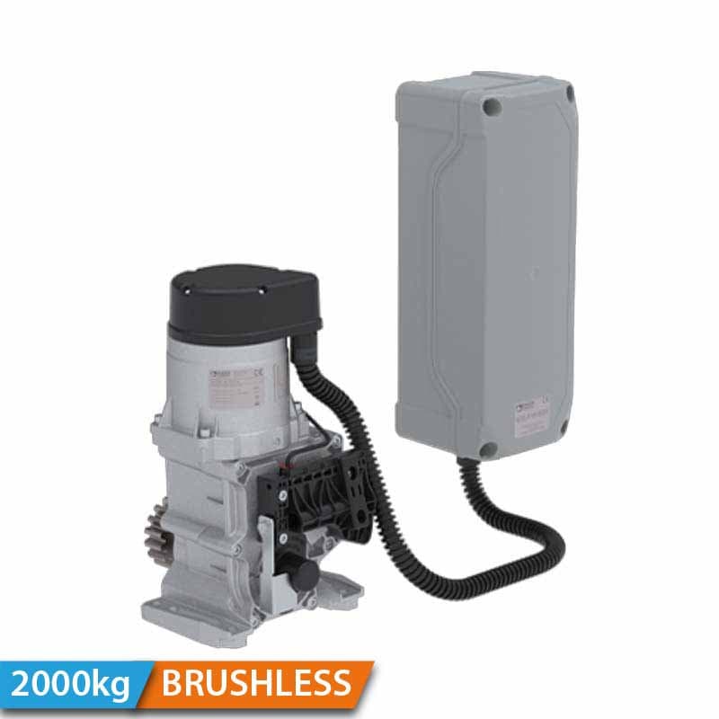 MOTORÉDUCTEUR BRUSHLESS POUR PORTAILS COULISSANTS - ROGER TECHNOLOGY TW110/2000