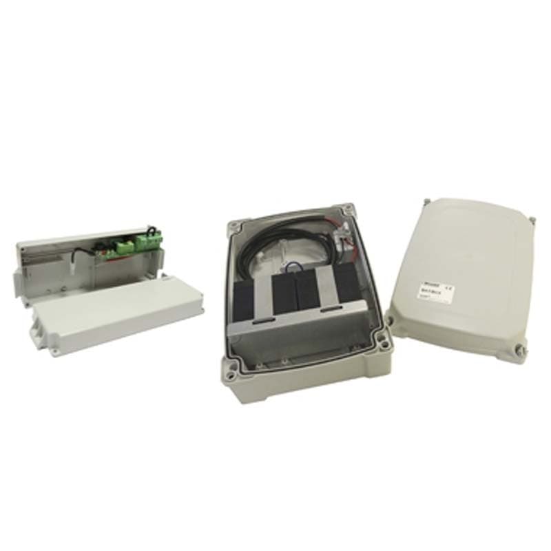 KIT CARTE DE RACCORDEMENT 24V DC ET CHARGEUR DE BATTERIE AVEC 2 BATTERIES 12V 4.5Ah - ROGER TECHNOLOGY B71/BC/EXT