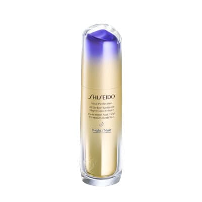 Shiseido - Vital Perfection 80 Ml Concentré Nuit Éclat Contours Redéfinis Flacon Pompe
