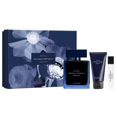 Narciso Rodriguez - Coffret For Him Bleu Noir Coffret Pour Homme Eau De Parfum 100ml + Vapo 10ml + Gel Douche 50ml