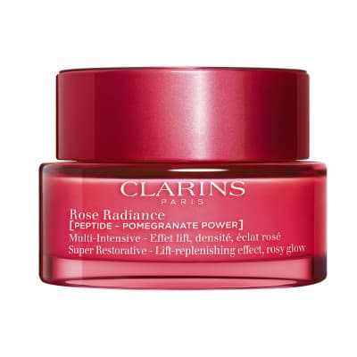 Clarins - Multi-intensive Rose Radiance 50 Ml Crème Jour Anti-rides – Toutes Peaux Pot