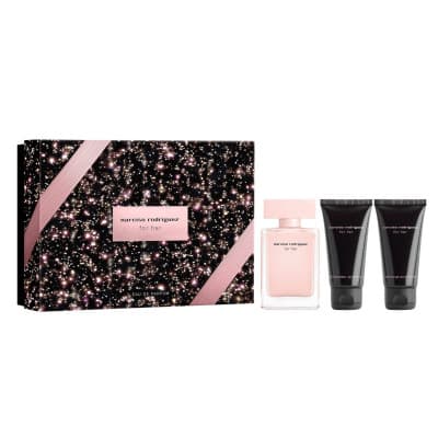 Narciso Rodriguez - Coffret For Her Coffret Pour Femme Eau De Parfum 50 Ml + Lait 50 Ml + Gel Douche 50 Ml