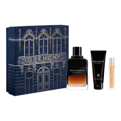 Givenchy - Coffret Gentleman Réserve Privée Coffret Pour Homme Eau De Parfum 100ml + Vapo 12.5ml + Gel Douche 75ml