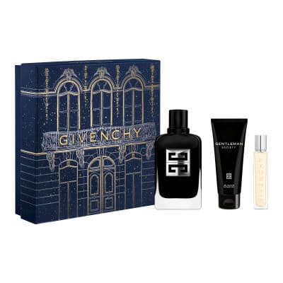 Givenchy - Coffret Gentleman Society Coffret Pour Homme Eau De Parfum 100ml + Vapo 12.5ml + Gel Douche 75ml