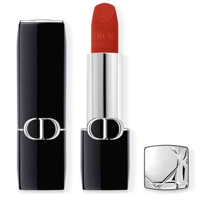 Dior - Rouge Dior 777 Fahrenheit Rouge À Lèvres - Confort Et Longue Tenue - 2 Finis : Satin Ou Velvet Velvet
