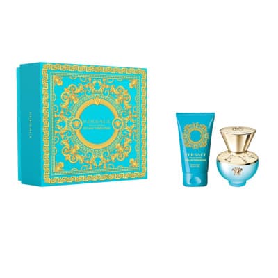 Versace - Coffret Dylan Turquoise Coffret Pour Femme Eau De Toilette 30ml + Gel Hydratant 50ml