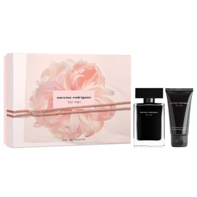 Narciso Rodriguez - Coffret For Her Coffret Pour Femme Eau De Toilette 50ml + Crème Pour Les Mains 50ml