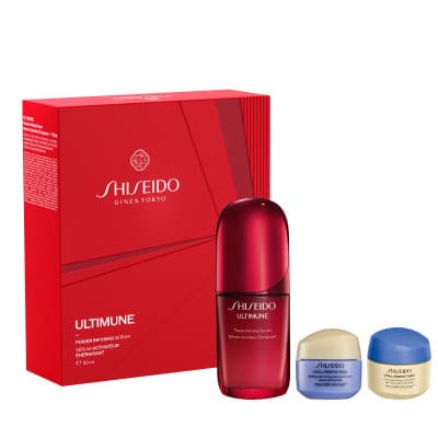 Shiseido - Coffret Ultimune Sérum Activateur Énergisant Coffret Pour Femme Ultimune Sérum Activateur Énergisant 50 Ml + 2 Produits