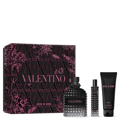 Valentino - Coffret Uomo Born In Roma Coffret Pour Homme Eau De Toilette 100ml + Vapo 15ml + Gel Douche 75ml