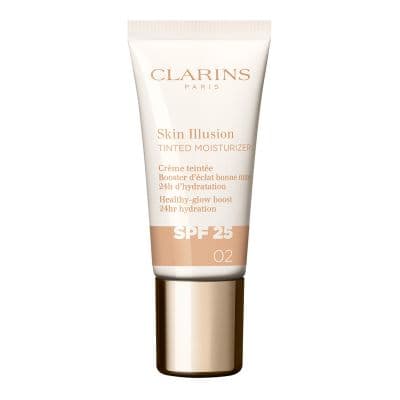 Clarins - Skin Illusion Tinted Moisturizer Spf25 15 Ml Crème Teintée Booster D'éclat Spf25 02