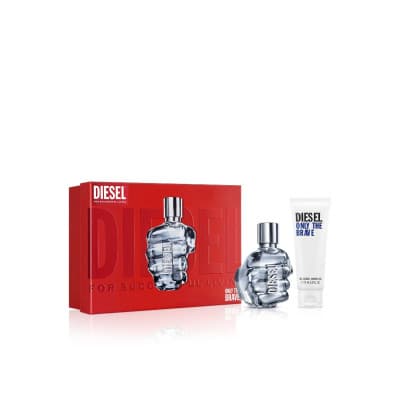 Diesel - Coffret Only The Brave Coffret Pour Homme Eau De Toilette 50 Ml + Gel Douche 75 Ml