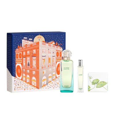 Hermès - Coffret Un Jardin Sur Le Nil Coffret À Partager Eau De Toilette 100ml + Vapo 15ml + 1 Savon 50g