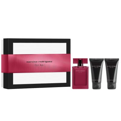 Narciso Rodriguez - Coffret For Her Coffret Pour Femme Eau De Parfum Intense 50ml + Lait 50ml + Gel Douche 50ml