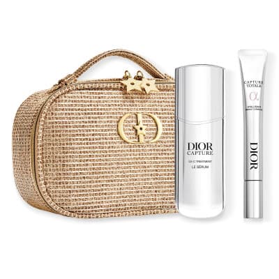 Dior - Rituel Duo De Soin Anti-âge Dior Capture Édition Limitée Sérum Et Correcteur De Rides Sérum Anti-âge + Soin Ciblant Correcteur De Rides.