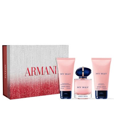 Armani - Coffret My Way Coffret Pour Femme Eau De Parfum 50ml + Gel Douche 50ml + Lait 50ml