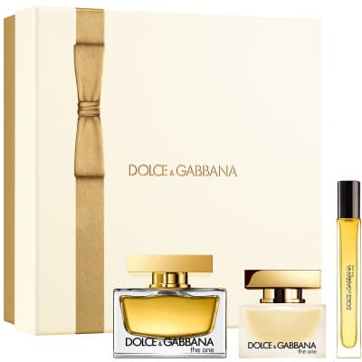Dolce & Gabbana - Coffret The One Coffret Pour Femme Eau De Parfum 75ml + Brume Cheveux 30ml + Vapo 10ml