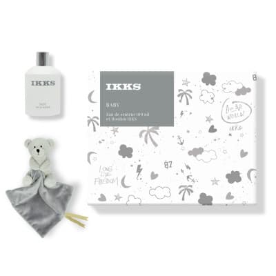 Ikks - Coffret Baby Coffret Pour Enfant Eau De Senteur 100 Ml + Doudou
