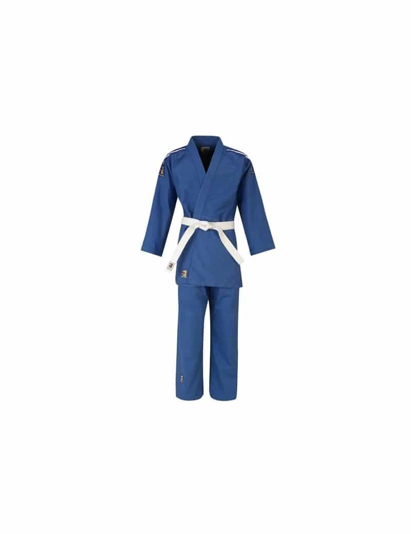 Kimono Judo D'entraînement Bleu Avec Bandes - Matsuru
