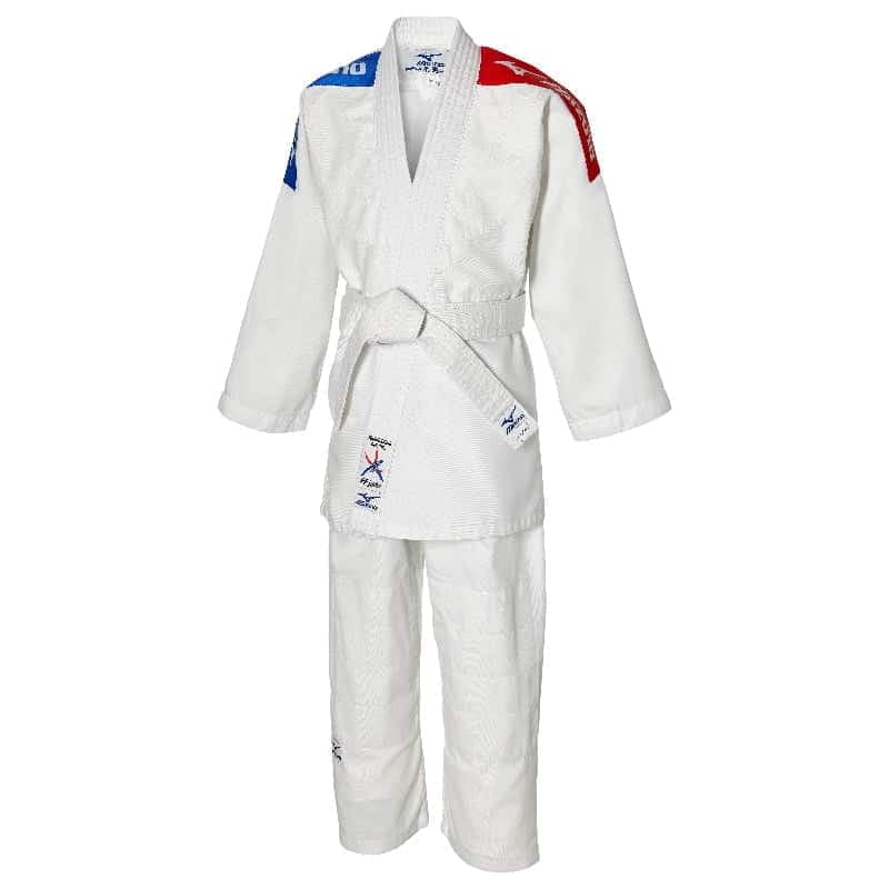 Kimono judo Shiro Plus FFJ Junior - Mizuno