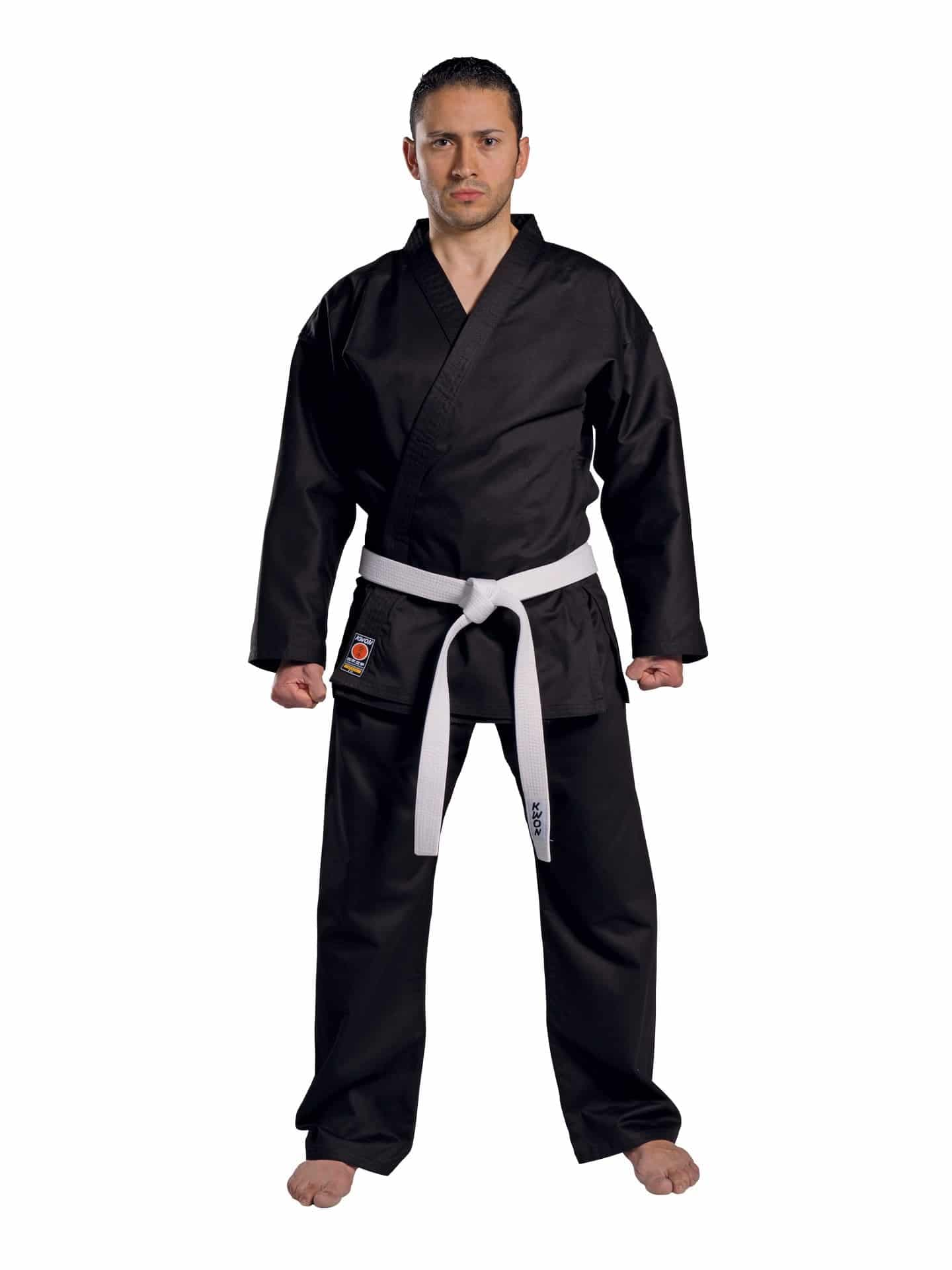 Karate-Gi Traditional 8 oz de Kwon - Noir