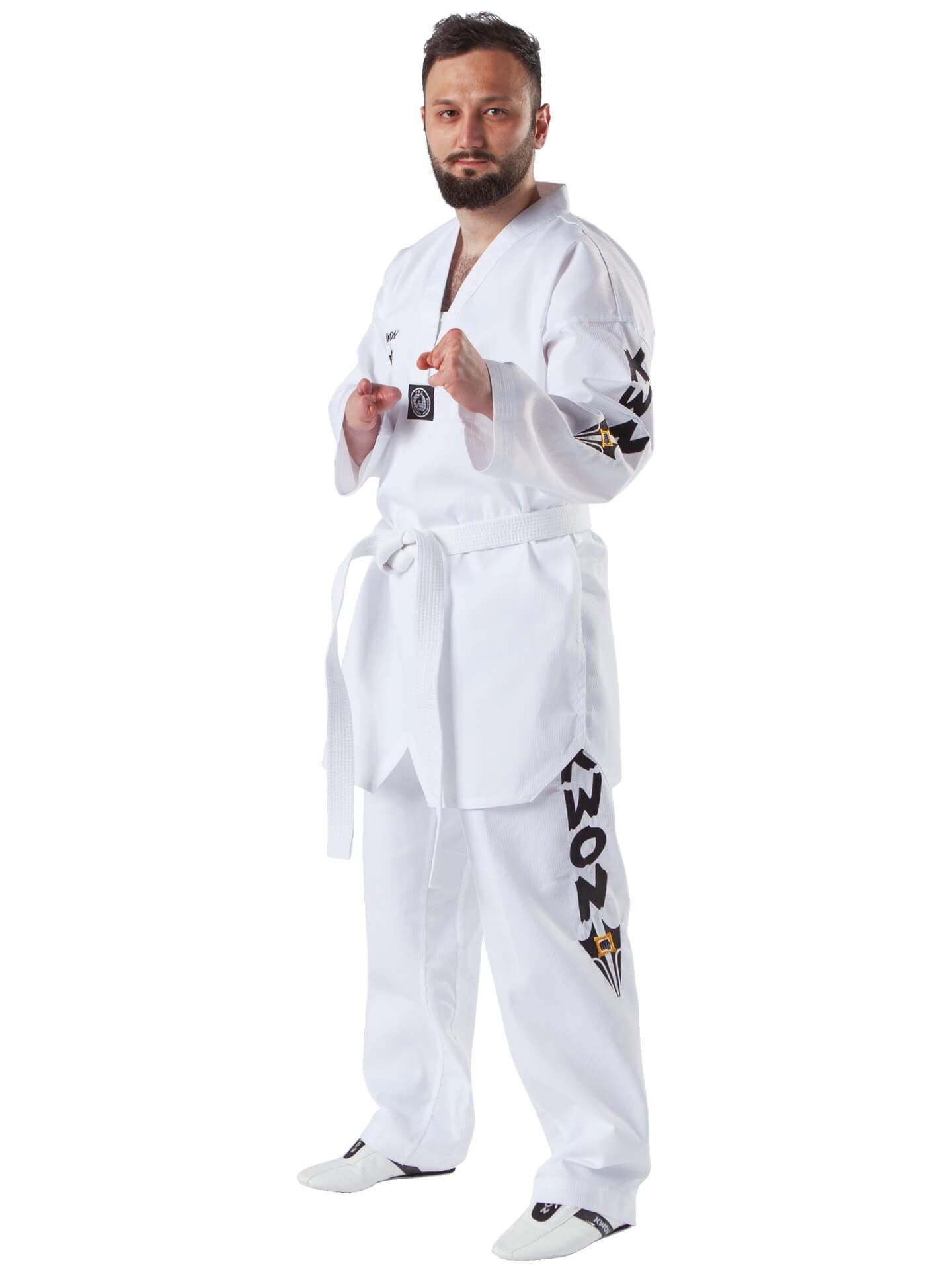 Kimono Taekwondo/Dobok Starfighter Kwon - col blanc