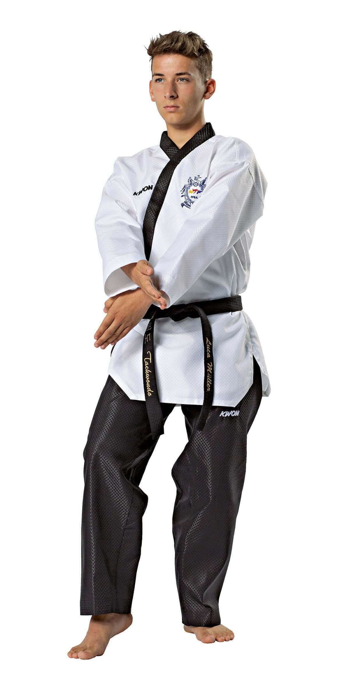 Kimono Taekwondo KWON hommes Poomsae avec logo WTF