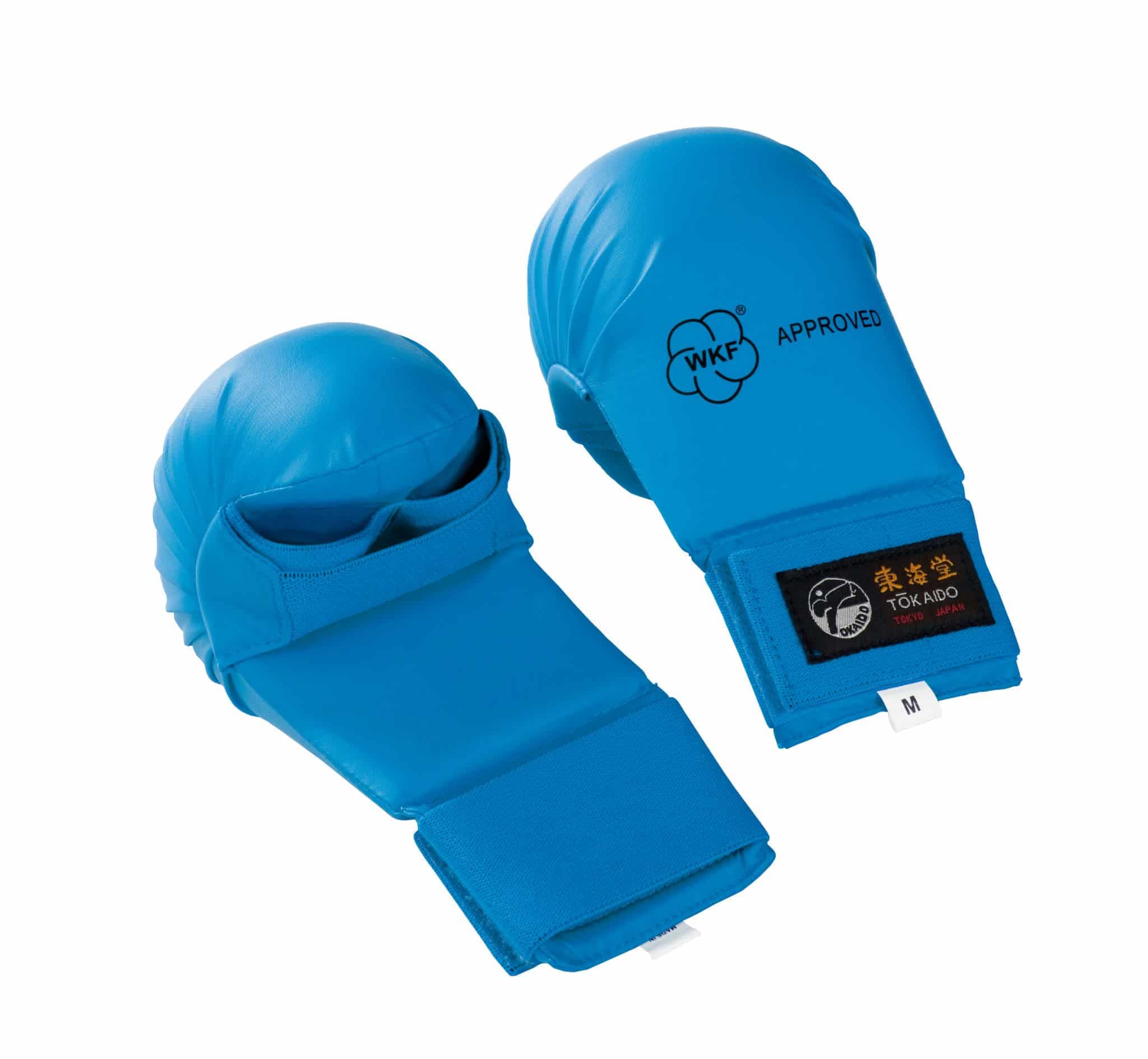 Gants de Karate TOKAIDO - bleu ou rouge - WKF