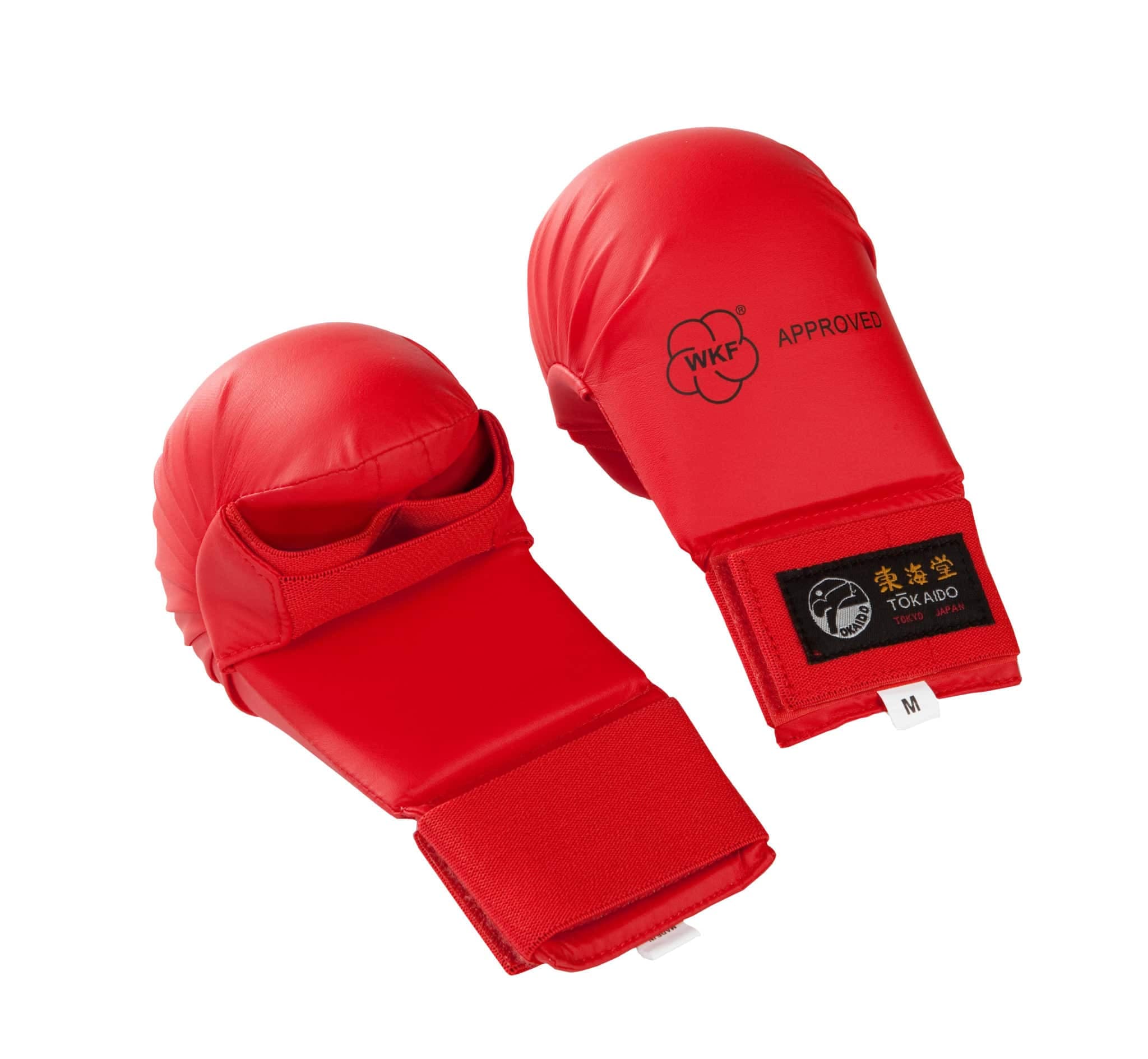 Gants de Karate TOKAIDO - bleu ou rouge - WKF