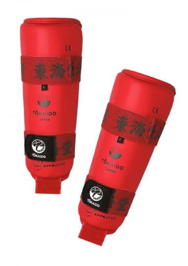 Protèges Tibia de Karaté - Tokaido Kanji - WKF