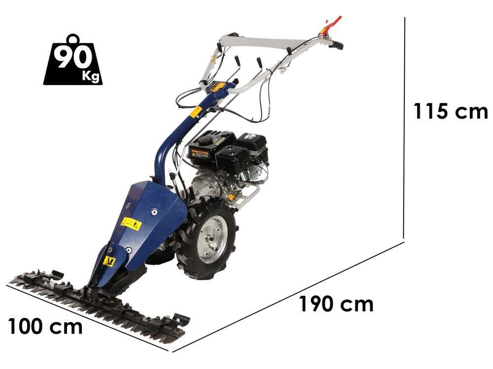 BullMach Chimera 300 – Mehrzweckgerät Balkenmäher – Loncin G200F