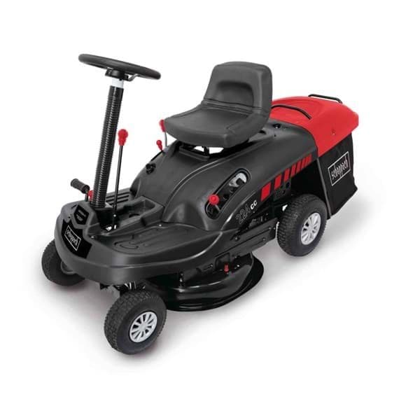 AufsitzrasenmĂ€her MR224-61 Scheppach â 6.8PS â 61cm Schnittbreite â 150L Fangsack â Elektro-Start
