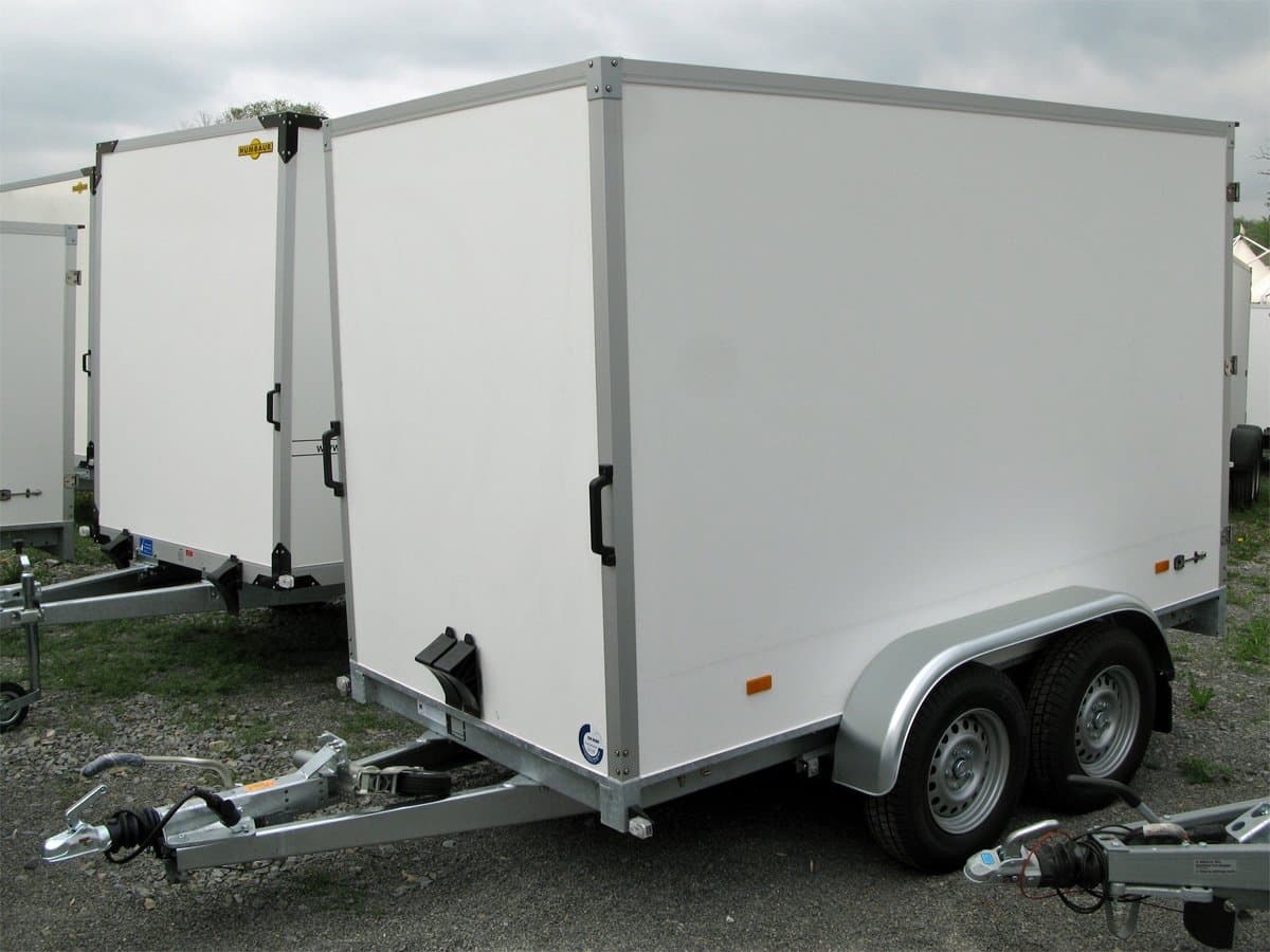 Hapert Sapphire L-2 – 2700 Tieflader-Koffer – 2 Hecktüren – Robuste Multiplex-Wände