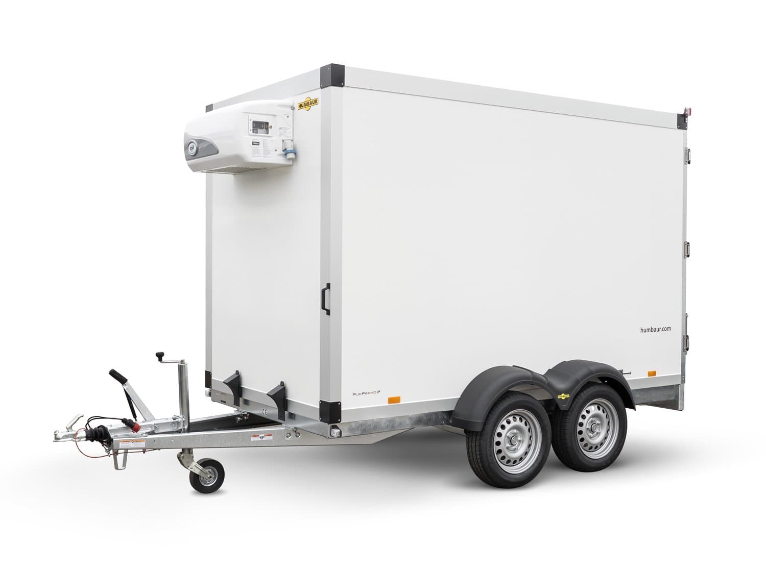 Humbaur HGK 30 37 18 – 21 PF60 Deluxe Hochwertiger Tandem-Kühlkoffer mit stabiler Konstruktion