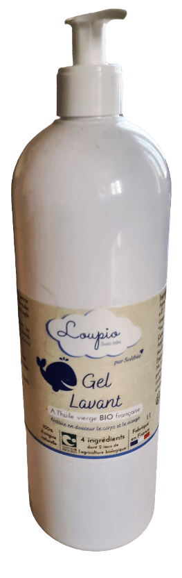 Gel Lavant Neutre Bébé 1 L - SOLIBIO
