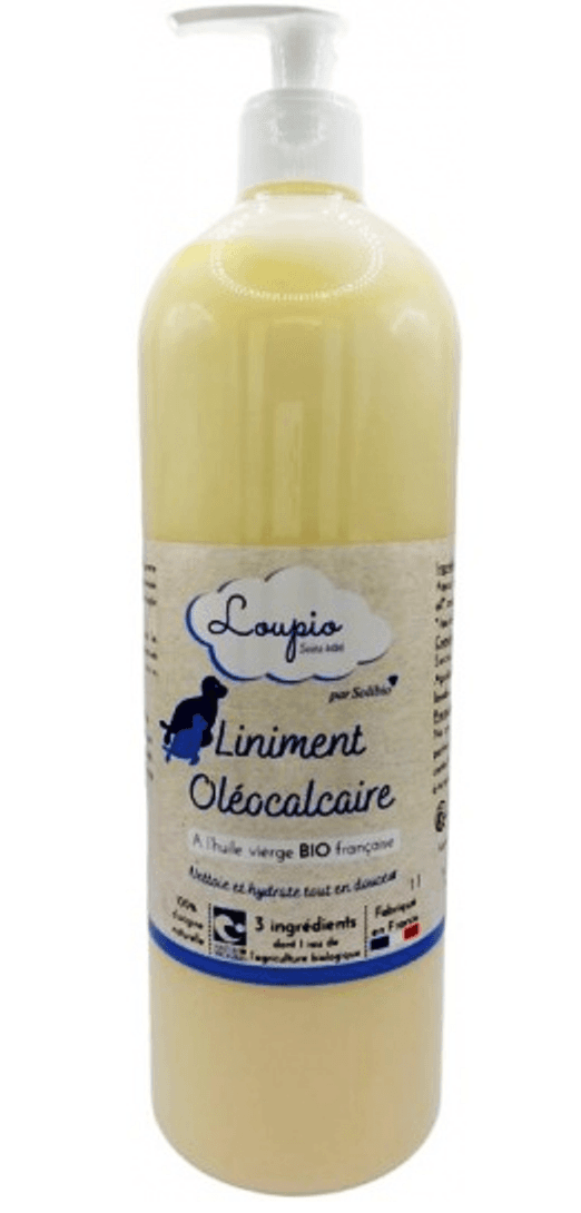 Liniment oléocalcaire Bio pour bébé 1L - SOLIBIO