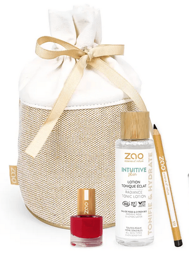 Pochon cadeau doré (vide) - ZAO