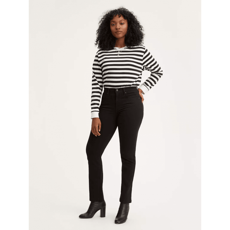 Jeans Femme Levi's® 724 HIGH RISE STRAIGHT Unicolor 34/30