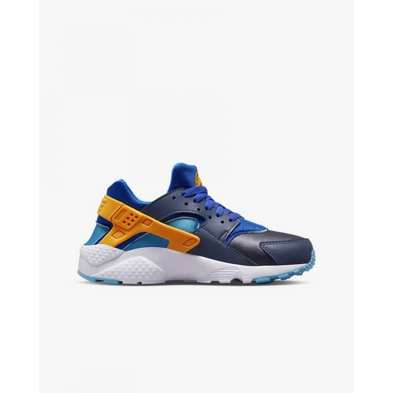 Chaussure NIKE HUARACHE RUN (GS) 38,5 DIFFUSED BLUE/LASER ORANGE-RACER BLUE
