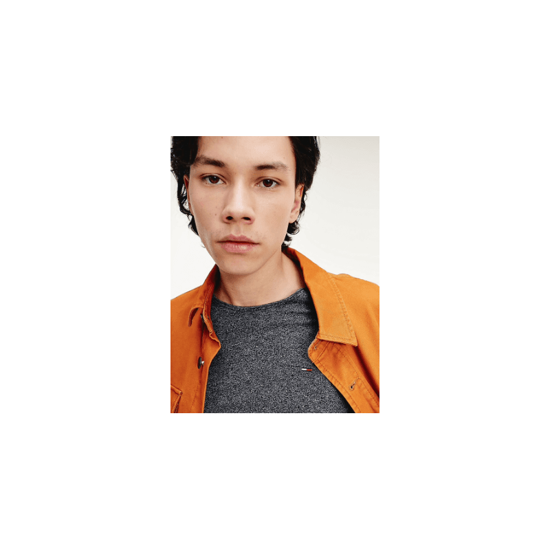 T-Shirt Homme Tommy Jeans TJM SLIM JASPE XS BLACK