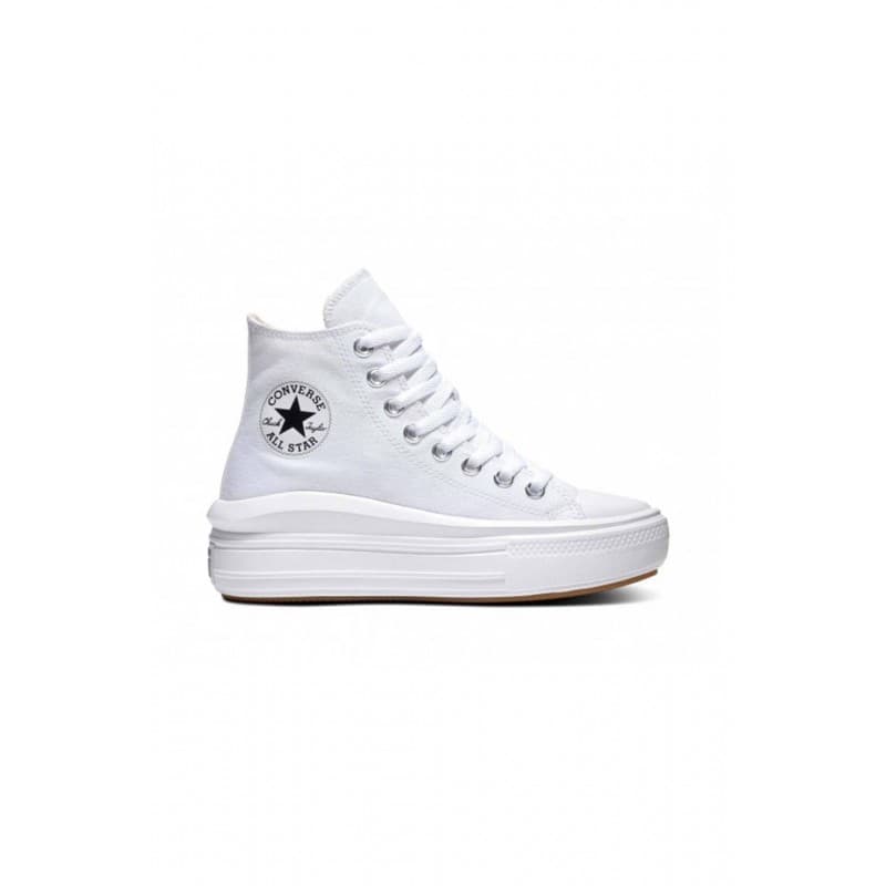 Chaussure Converse CHUCK TAYLOR ALL STAR MOVE PLATFORM HI 36,5 WHITE/NATURAL IVORY/BLACK