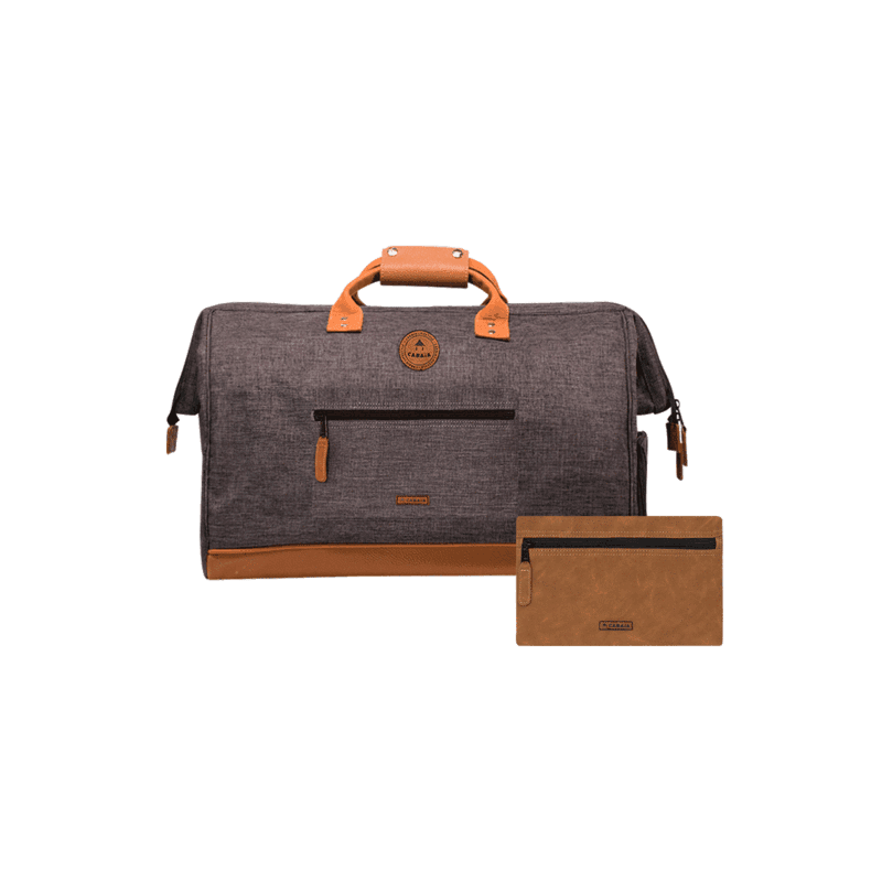 Sac Week-end Cabaïa LONDRES Unique BLACK MELANGED