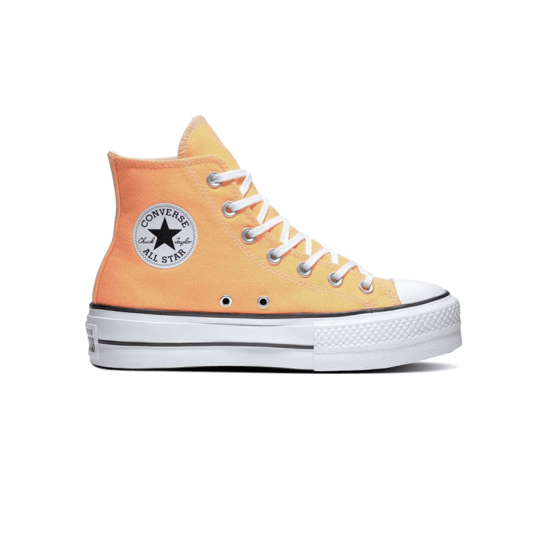 Chaussure Converse CHUCK TAYLOR ALL STAR LIFT PLATFORM SEASONAL COLOR 38 PEACH BEAM/BLACK/WHITE